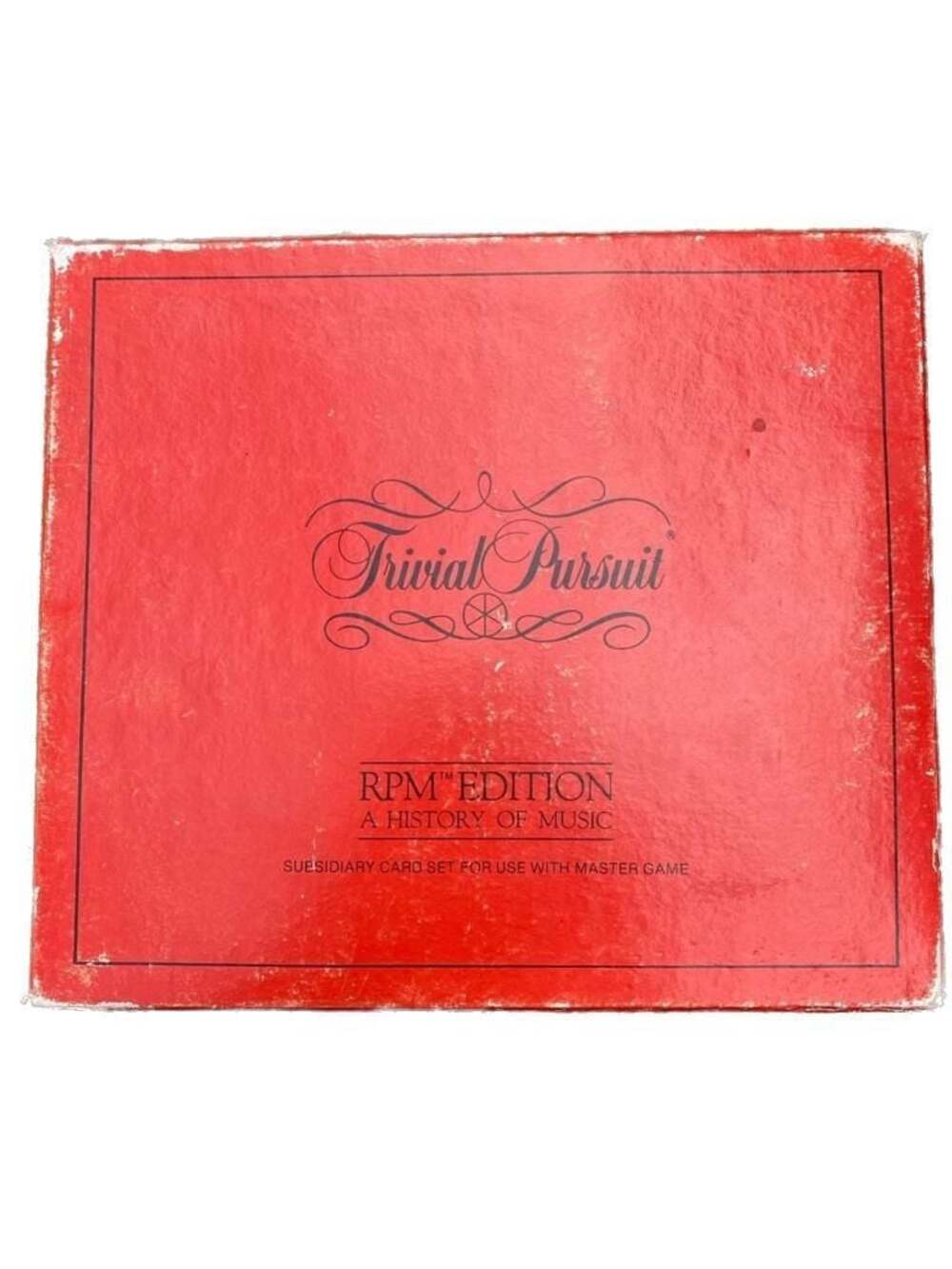 Vintage Trivial Pursuit RPM Edition A History of Music Subsidiary Card Set